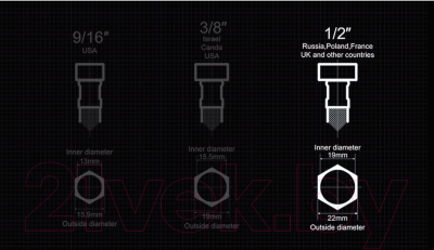 Изображение товара Смеситель Ledeme L1004