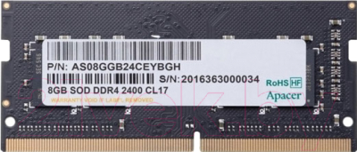 Оперативная память DDR4 Apacer ES.04G2T.KFH