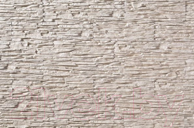 Декоративный камень гипсовый Baastone Сланец Тонкослойный светло-бежевый 103 (375x90x8-14)