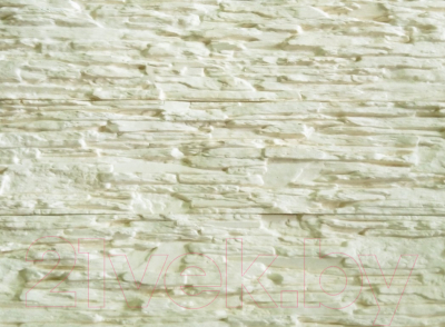 Декоративный камень гипсовый Baastone Сланец Слоистый слоновая кость 102 (475x110x8-14)