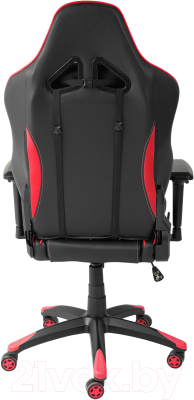 Кресло геймерское Седия Raptor Eco (черный/красный)