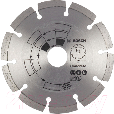 Отрезной диск алмазный Bosch 2.609.256.414