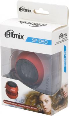Мультимедиа акустика Ritmix SP-050 (красный) - коробка
