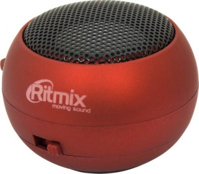 Мультимедиа акустика Ritmix SP-050 (красный) - общий вид