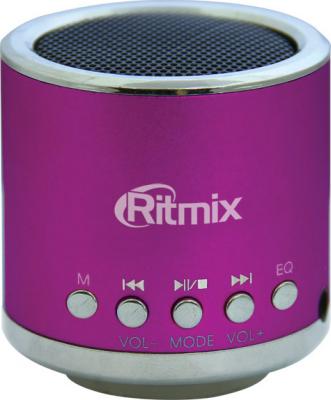 Портативная колонка Ritmix SP-090 Pink - общий вид