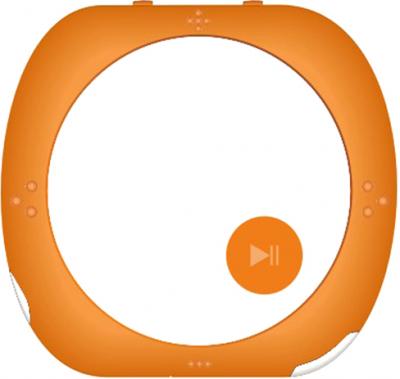 MP3-плеер Ritmix RF-2100 4Gb Orange - общий вид