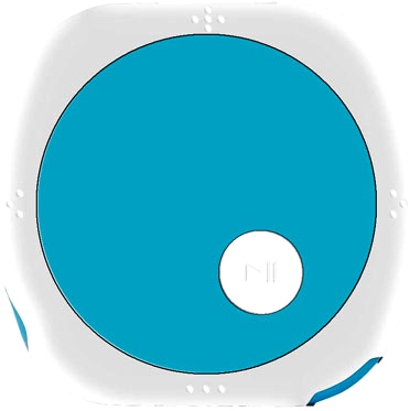 MP3-плеер Ritmix RF-2100 (4Gb) Blue - общий вид