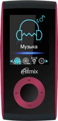 MP3-плеер Ritmix RF-4400 (4GB, красный) - общий вид