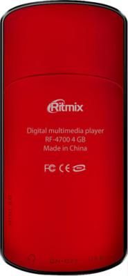 MP3-плеер Ritmix RF-4700 (4GB, красный) - вид сзади