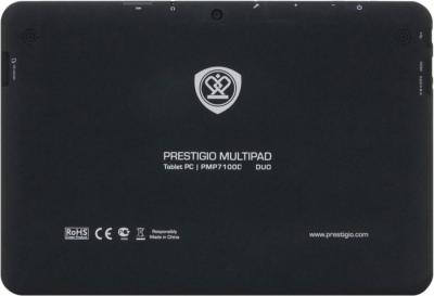 Планшет Prestigio MultiPad 10.1 Ultimate (PMP7100D_DUO) - вид сзади 