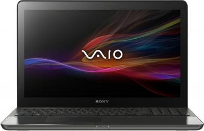 Ноутбук Sony Vaio SVF15A1S9RB - фронтальный вид 