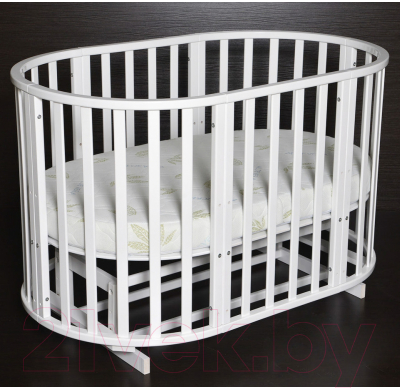 Детская кровать-трансформер Антел Северянка-3 (белый)