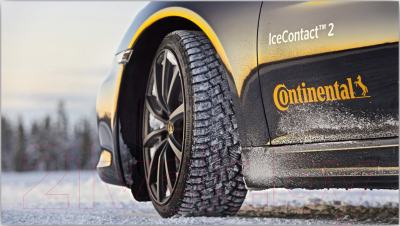 Зимняя шина Continental IceContact 2 275/40R20 106T (шипы)