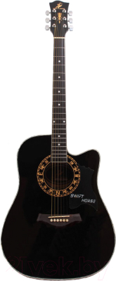 Акустическая гитара Swift Horse WG-413C/BK (черный)