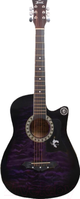 Акустическая гитара Jervis JG-381C/VTS (фиолетовый)