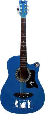 Акустическая гитара Jervis JG-382C/BLS (синий)