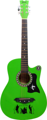 Акустическая гитара Jervis JG-382C/GBS (салатовый)