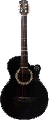 Акустическая гитара Swift Horse 38C/BK black-burst