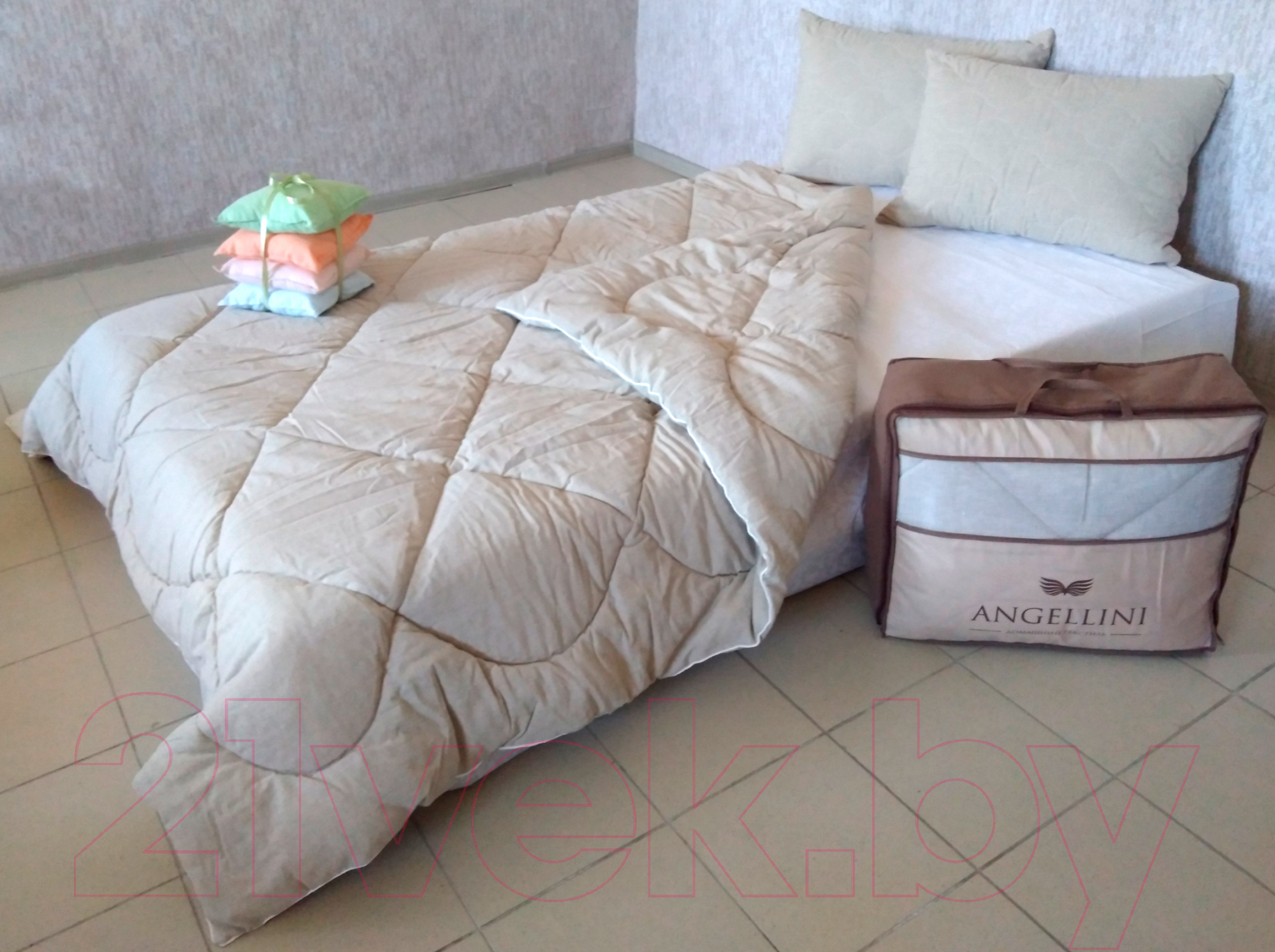 Одеяло для новорожденных Angellini 3с425ш (110x140, бежевый)