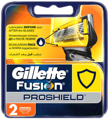Набор сменных кассет Gillette Fusion ProShield (2шт)