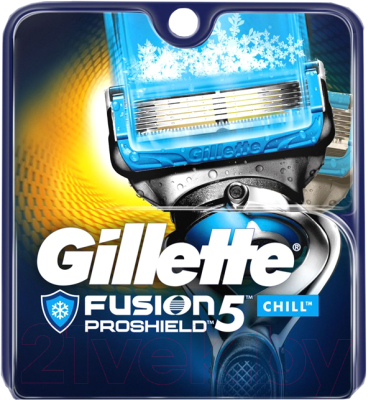 Набор сменных кассет Gillette Fusion Proshield Chill (2шт)