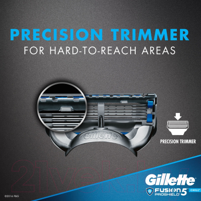 Набор сменных кассет Gillette Fusion Proshield Chill (2шт)