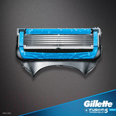 Набор сменных кассет Gillette Fusion Proshield Chill (2шт)