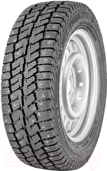 Зимняя легкогрузовая шина Continental VancoIceContact 215/75R16C 113/111R