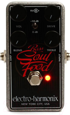 Педаль басовая Electro-Harmonix Bass Soul Food Overdrive