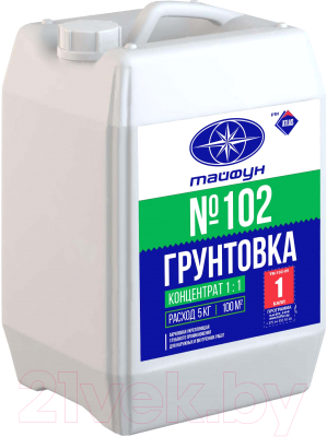 Грунтовка Тайфун Концентрат №102 (5кг)