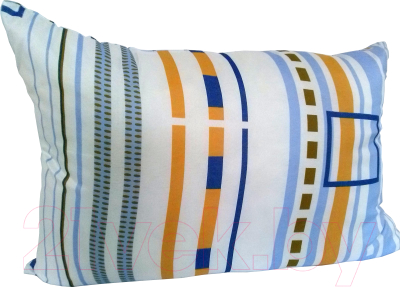 Подушка для сна Angellini 5с3606п 50x70 (белый/голубые полоски)