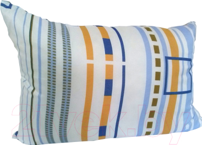 Подушка для сна Angellini 5с3605п 70x70 (белый/голубые полоски)