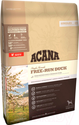 Сухой корм для собак Acana Free-Run Duck (2кг)