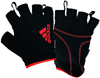 Перчатки для пауэрлифтинга Adidas ADGB-12324RD (XL, красный) - 