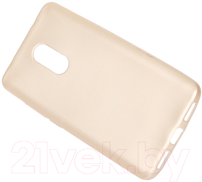 Чехол-накладка Case Deep Matte для Redmi Note 4X (золото)