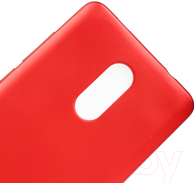 Чехол-накладка Case Deep Matte для Redmi Note 4X (красный)