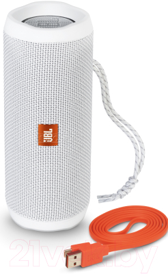 Портативная колонка JBL Flip 4 (белый)