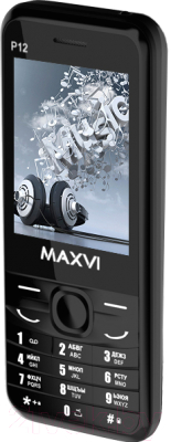 Мобильный телефон Maxvi P12 (черный)