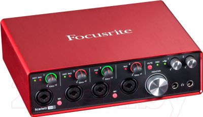 Аудиоинтерфейс Focusrite Scarlett 18i8 2nd gen