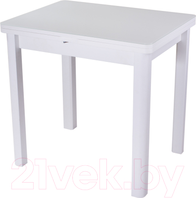 Обеденный стол Домотека Чинзано М2 04 (белый/белый)