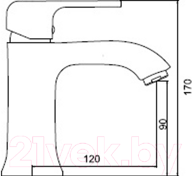 Смеситель Ledeme L1044