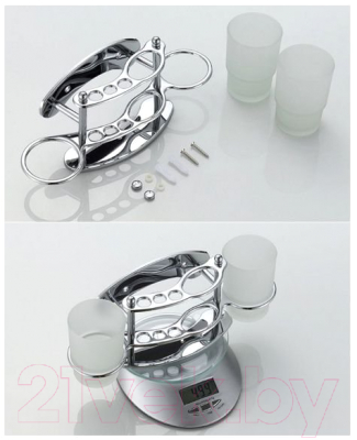 Набор стаканов для зубной щетки и пасты Ledeme L101