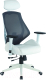 Кресло офисное Седия Space Eco (белый/серый) - 