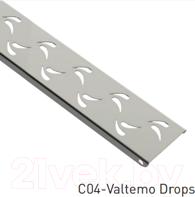 Трап для душа Valtemo Euroline Base VLD-520320 С-04