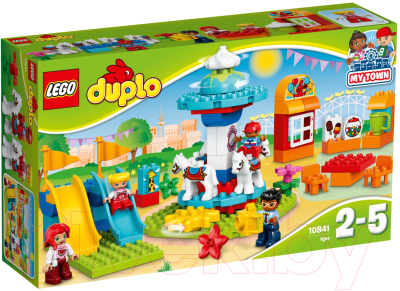Конструктор Lego Duplo Семейный парк аттракционов 10841