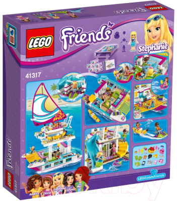 Конструктор Lego Friends Катамаран Саншайн 41317