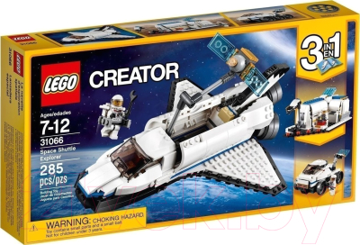 Конструктор Lego Creator Исследовательский космический шаттл 31066