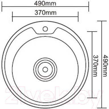 Мойка кухонная Ledeme L64949