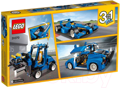 Конструктор Lego Creator Гоночный автомобиль 31070