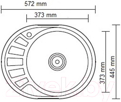 Мойка кухонная Ledeme L65745-R